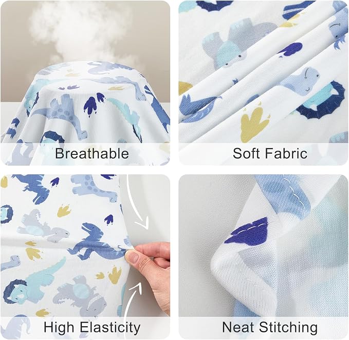 Bienbee Dog Pajamas, 4 Pack Adjustable Onesies for Small to Large Dogs XS | Dog Shedding Suit with Soft Fabric, Breathable & Stretchy, and Adjustable Back Length for Sleeping Lounging and Daily Use