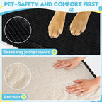 Loiion Dog Car Bed, Non-Slip Backseat Extender Pet Mat 56"x28.7" | Removable, Washable Dog Bed With Waterproof Liner Protects Car Seats, Anti-Slip Travel Bed For Dogs