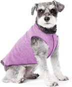 Goldpaw Dog Sun Shirt with UV Protection - Lightweight, Cooling Sun Protection Clothing for Small Dogs - Reduce Heat Absorption - Pet Clothes Made in the USA - Machine Washable - Violet - Size 10