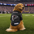 Littlearth NFL Atlanta Falcons Stretch Pet Jersey, Team Color, Medium