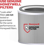Honeywell Allergen Plus Compact HEPA Small Room Air Purifiers, White | Honeywell air purifiers for home, Up to 530 ft², Quiet HEPA air purifiers for bedroom, 3-in-1 filter, HPA125W