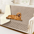 Smiry Waterproof Dog Bed Cover Blanket, Reversible Pet Blanket | Soft Reversible, Washable Leakproof Cats Dogs Couch Cover for Sofa, Couch, Furniture (68x82 Inch)