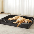 WNPETHOME Dog Beds for Large Sized Dogs, Washable Orthopedic Dog Couch Sofa Bed with Waterproof Lining & Non-Skid Bottom for Pet Sleeping