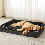 WNPETHOME Dog Beds for Large Sized Dogs, Washable Orthopedic Dog Couch Sofa Bed with Waterproof Lining & Non-Skid Bottom for Pet Sleeping
