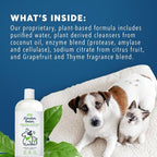 Snugglebug Dog and Cat Laundry Wash, 2-Pack 32 oz | Enzyme Formula Pet Detergent, Removes Pet Odors, Cleans Stains from Cat Urine or Dog Urine