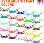 Viper Biothane K9 Working Dog Leash Waterproof Lead for Tracking Training Schutzhund Odor-Proof Long Line with Solid Brass Snap for Puppy Medium and Large Dogs, 15ft Pastel Purple