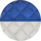 PureFit Reversible Quilted Oversized Recliner Sofa Cover, Water Resistant Furniture Protector, Washable Couch Cover with Elastic Straps for Kids, Pets (Large, Classic Blue/Ivory) | Classic Blue/Ivory, Water Resistant Couch Protector, Washable Pet Couch...