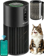 Air Purifiers for Home Pets | Smart HEPA Pet Air Purifier for Bedroom, Smart WiFi 2200 Sq.Ft, Alexa Control, Washable Filter for Smoke Dust Odor