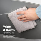 IRIS USA Large Top Entry Cat Litter Box, Hooded Privacy, Gray/White | Multi-Cat Households, Dog Proof Pan, Protected Interior, Enclosed Top Access, Reduced Tracking, Odor Trapping
