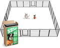 FXW Rollick Dog Playpen, Indoor, Yard & RV Camping, 32" H, 24 Panels | Easy setup, Heavy-duty, DIY layouts, for Small & Medium Dogs, Patented