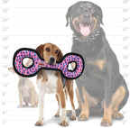TUFFY uffy® : 2 Pack TugOWar Dog Toy: Ultra Durable Plush Toy with Multiple Layers & Reinforced Seams, Washable and Floats, Original Construction