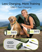 Dog Shock Collar - 4500FT Dog Training Collar with Remote for 10-120lbs Small Medium Large Dogs, IPX8 Waterproof Rechargeable Dog eCollar with Beep(1-8) Vibration(1-16) Safe Shock(0-99), No-Shock Mode
