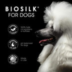 BioSilk for Dogs Silk Therapy Shampoo With Natural Coconut Oil | Sulfate and Paraben Free Natural Dog Shampoo, 12 Fl Oz - 6 Pack | Made in the USA