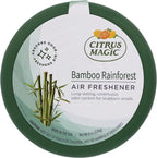 Citrus Magic Solid Air Fresheners, Bamboo Rainforest, 8 Ounce, Pack of 3 | Odor Absorbing, Passive Diffusion, Odor Elimination Up to 4 Weeks Each, Ideal for Home