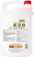 Nature’s Miracle Dog Stain & Odor Remover, Enzymatic Cleaner, 170 oz Refill
