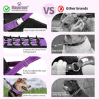 Mayerzon Prong Collar for Large Medium Dogs with Metal Buckle | No Pull Pinch Collar with Hidden Covered Walking Training for Pitbull German Shepherd Doberman Patented