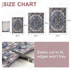 BEAUTYZOO Cat Litter Mat Large 20"x28" - Premium Waterproof Litter Trapping Mat with Non-Slip Backing, Cat Litter Box Mat Scatter Control for Floor, Machine Washable & Urine Proof, Soft for Kitty Paws