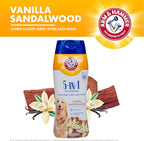 Arm & Hammer for Pets 5-in-1 Dog Shampoo with Conditioner, Deodorizing Oatmeal Dog Shampoo with Aloe, Shea Butter, Baking Soda and Coat Care, Vanilla Sandalwood Scent, 20 Fl Oz