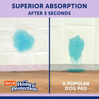 Hartz Home Protection Super Absorbent Odor Eliminating Lavender Scented No Leak Dog Pads, XXL 20 count