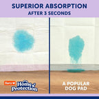 Hartz Home Protection Lavender Scented Odor Eliminating Dog Pads, 100 Count | Thicker Quilted, Super Absorbent, Quick Drying, No Leaks, No Odors, FlashDry Technology