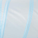 Tempcore Cat Tunnel for Indoor Cats, 3 Way Collapsible Pet Play Tunnel with Teaser Wand, Peek Holes & Hanging Ball, Interactive Tube for Kittens & Rabbits, Light Grey&Blue