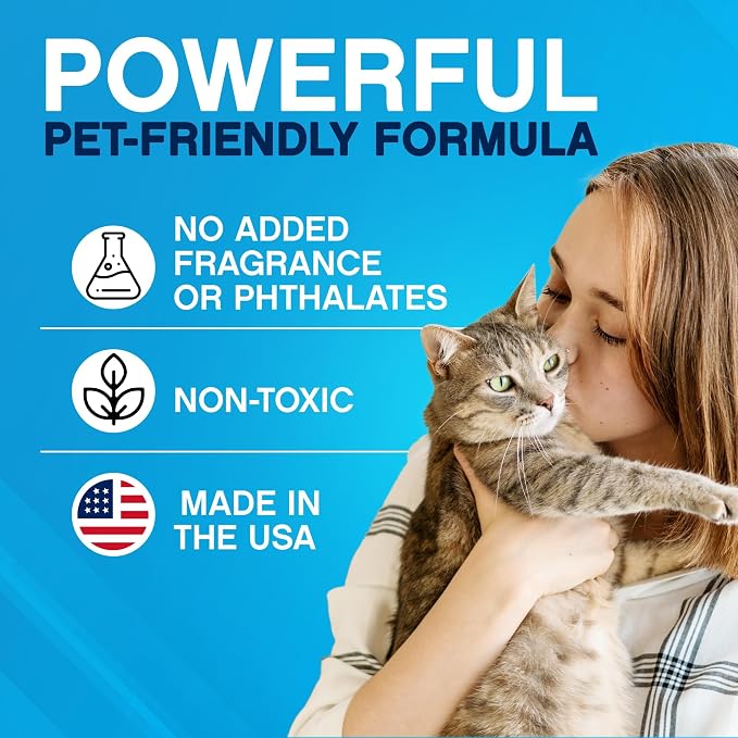 Nonscents Cat litter Deodorizer - Odor Eliminator - 16 ounce | Extends Litter Lifespan, Reduces scooping, Fragrance-free, Unscented, Odor Neutralization, Long-lasting, Non-toxic
