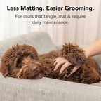 Pride and Groom The Non Shedder | Dog Grooming Shampoo For Doodles and Dogs that Do Not Shed | Tearless All Natural Body Wash with Essential Oils & Coat-Specific Ingredients that Enhance Shine – 128oz