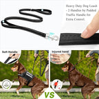 Service Dog Harness and Leash Set, Training Dog Vest with 10 Dog Patches, Emotional Support Therapy Dog Vest Harness for Small Medium Large and Extra Large Dogs(Black, XS)
