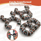 Cat Tunnel for Indoor Entertainment, Tear-Resistant Cat Play Tube with Play Ball, Collapsible Pet Tube with Interactive Peephole, Ideal for Outdoor Exercise for Kittens Puppies Rabbits (8-Shaped)