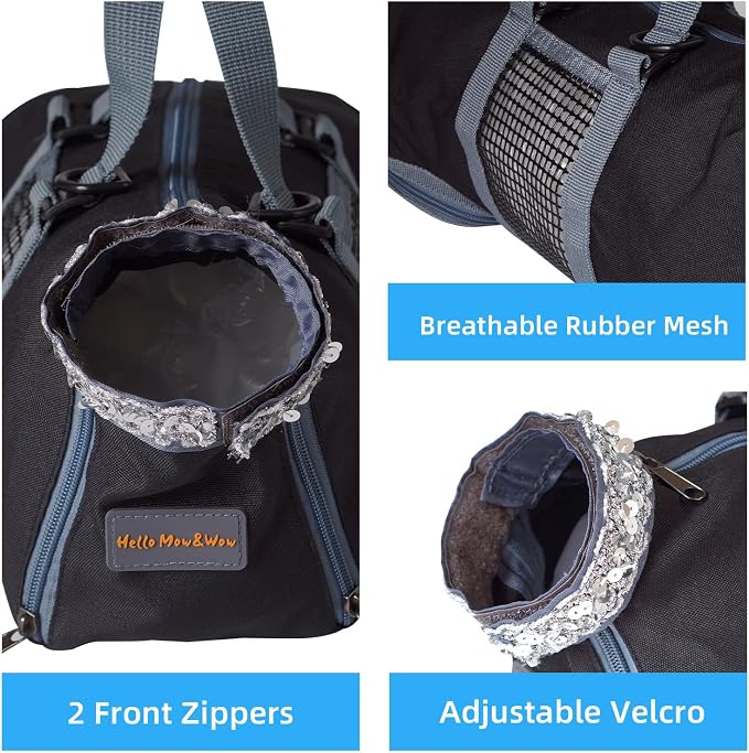 Cinf Cat Restraint Grooming Bag, Anti-Scratch Tool for Nail Trimming | Safe grooming restraint bag controls cat movement for bathing, nail trimming, injections and veterinary examinations