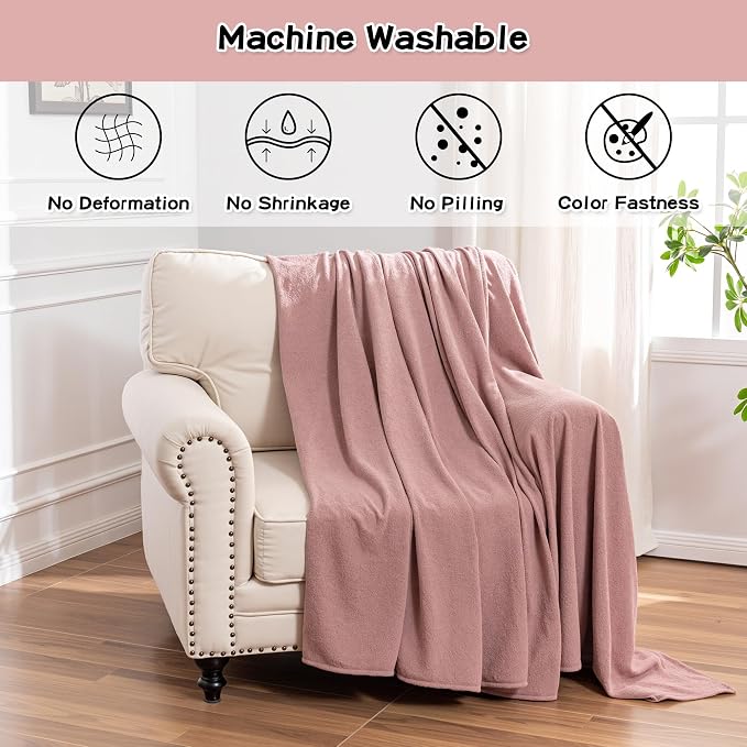 Chair Cover Cat Scratch Proof Recliner Chair Covers, Oversized Armchair Sofa Covers Washable Sofa Slipcover for Single Couch, Soft Small Couch Slipcover for Pets Dogs, 71" x 91", Pink