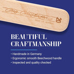 Chris Christensen 20 mm Oblong Pin Dog Brush, Original Series, Groom Like a Professional, Stainless Steel Pins, Lightweight Beech Wood Body, Ground and Polished Tips