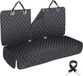 ANOSOSPECIAL Dog Car Seat Cover for Back Seat, Waterproof X Large Rear Seat Protector for Pet Auto SUV Truck (XL, Black)