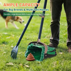 125 Bulk Pack Extra Large Dog Poop Bags for A&H Swivel Bin Pooper Scooper, Pet Waste Bags with Handle for Dog Poop Cat Litter, Heavy Duty Leakproof Unscented (Only Dog Poop Bags)