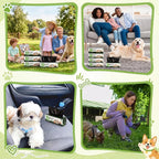 Sherr 25 Boxed Rolls 5000 Counts Dog Poop Bags Bulk Leak Proof Dog Doggy Poop Pet Waste Station Refill Roll Bags for Puppy Pets Outdoor Walking and Travel