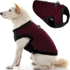 Gooby Fashion Vest Dog Jacket - Purple, Small - Warm Zip Up Dog Bomber Vest with Dual D Ring Leash Water Resistant for Small to Medium Dogs