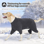 Fleece Dog Sweater for Small Medium Large Dog for Run Walk Sleep Pet Winter Jacket & Windproof Clothes Coat Medium Grey