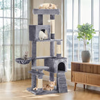 YITAHOME 70.8-Inch Tall Cat Tree Indoor | Multi-Level Cat Tower with Condos, Top Perches, Scratching Posts