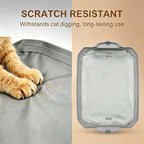 Smart Cat Litter Box Waterproof Pad, Soft Fabric Liner, for Enclose 95L Automatic Cat Litter Box,Compatible with Cumrige & Fumoi (Two Pad Set)