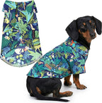 Parisian Pet Amazonia Dog Shirt - Cotton Clothes for Large Dogs - Stylish Tropical Dog Outfit - Lightweight and Soft Puppy Clothes - Trendy Tshirts for Dogs - Comfortable Summer Pet Apparel