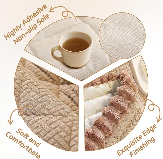 Couch Covers Washable Couch Cover for Dogs Fuzzy Sofa Covers for Pet, Non-Slip Sofas Slipcover Cushion Protector Pets Mat Dog Bed Mats(Only 1PC)