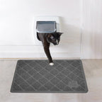 Niubya Premium Cat Litter Mat, 23" Long x 14" Wide, Non-Slip and Waterproof Design, Soft on Paws, Easy to Clean
