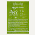 Amazon Basics Dog Poop Bags Rolls, 70% Recycled Plastic Waste Bags for Poop, Leak-Proof, 13 x 9 in., 300-Pack