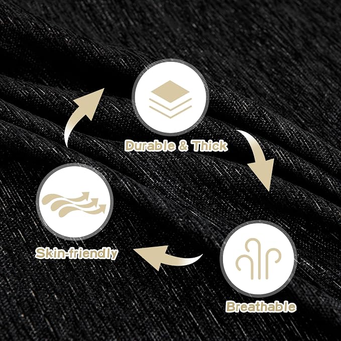 MYSKY HOME Couch Cover for Dogs Washable Couch Covers Couch Covers for Sofa Couch Cover 2 Cushion Sofa Non Slip Dogs Furniture Protector with Tassels Chenille Sofa Covers for Pets, 71"x102", Black