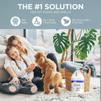 Stuart Pet Supply Co. Professional Strength Pet Odor Eliminator | Urine Odor Remover | Pet Urine Enzyme Cleaner | Pet Stain and Odor Remover | Enzymatic Cleaner for Dog Urine and Cat Urine