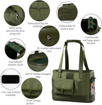 Dog Carrier, Cat Carrier, Pet Carrier, Foldable Waterproof Premium Oxford Cloth Dog Purse, Portable Bag Carrier for Small to Medium Cat and Small Dog