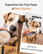 Freeze Dried Chicken Cats & Dogs Treats, 17.63 oz(1.1LB) | High Protein Single Ingredient - No Additives | Grain Free | Training & Nutrition Supplements, Sealed Box