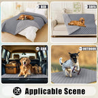 Smiry Waterproof Dog Bed Cover Blanket, Reversible Pet Blanket | Soft Reversible, Washable Leakproof Cats Dogs Couch Cover for Sofa, Couch, Furniture (30x70 Inch)