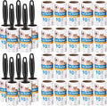 FoldTier 2700 Sheets Lint Rollers for Pet Hair Extra Sticky Portable Lint Remover Brush Roller with 10 Handles 30 Refills Pet Hair Remover for Couch, Clothes Furniture and Carpet Dog Cat