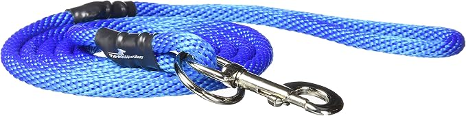 The Walkie No Pull Dog Leash - Gentle, Effective, Encourages Loose Leash Walking - Made in USA - Blue - Size Large for Dogs 25 lbs – 150 lbs